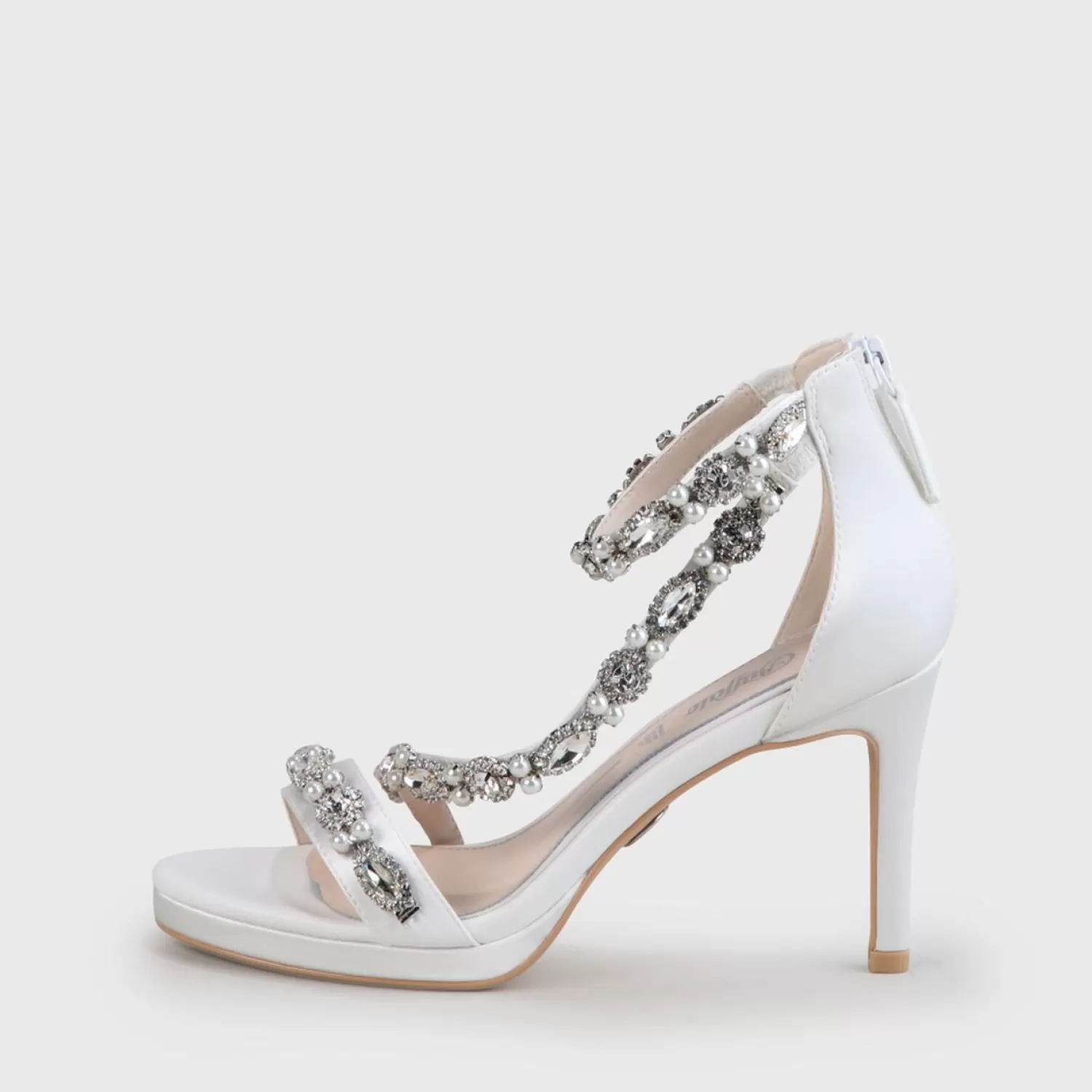 Fashion Anna Ankle-Strap Sandal Women Bridal Shoes