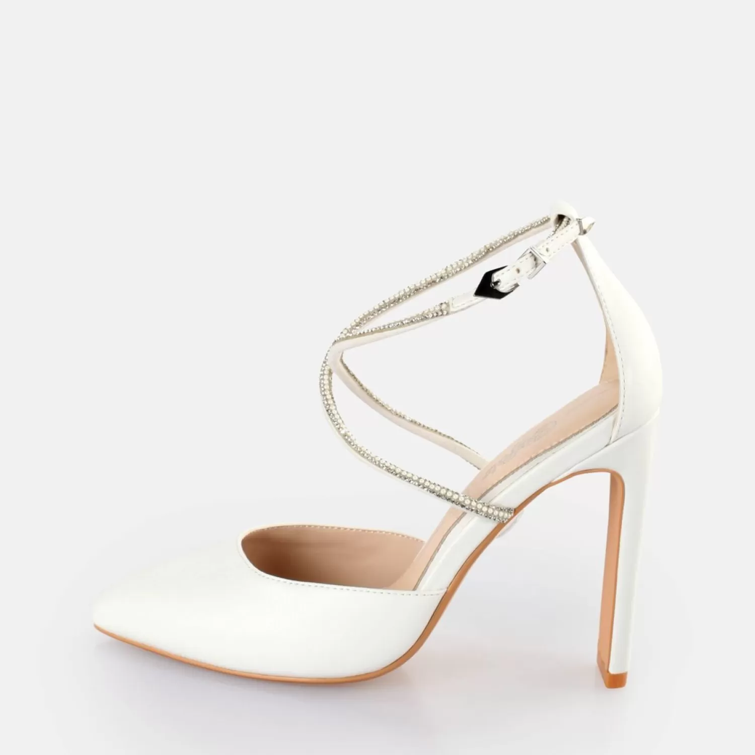 Online Judy Shine Heeled Sandals Women Bridal Shoes